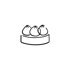 Dimsum Line Style Icon Design