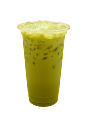 Iced Green Tea with Milk