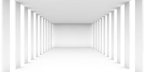 3d render and empty room