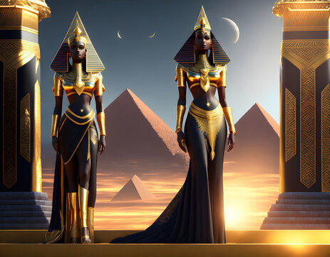 The Old Egyptian Goddess