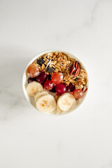 Fruit Bowl, Plato con fruta y avena