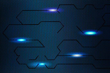 Steel backdrop with metal texture. Sheet metal with perforations