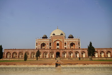 Fototapeta na wymiar Humayun's tomb of Mughal Emperor Humayun, New delhi, India