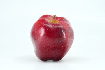 red apple fruit on isolate background 