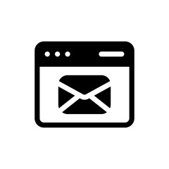 email glyph icon