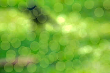 Light-colored bokeh pattern in a modern