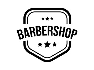 Obraz premium Template logo for barbershop