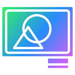 board gradient icon