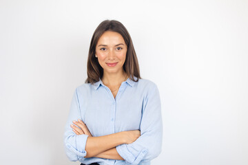 Confident Business Woman Employee Entrepreneur Trainee Professionalism Portrait