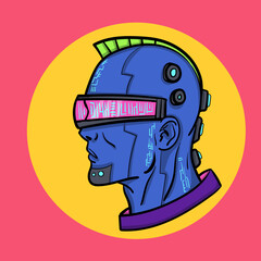 illustration of android