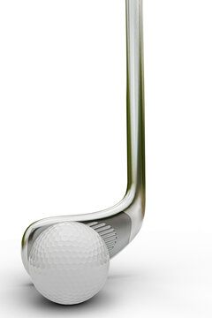 golf club isolated on transparent background