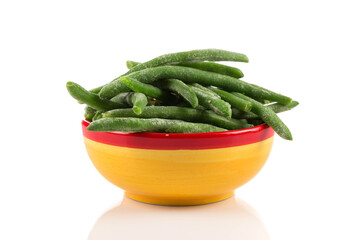 Frozen cut green beans vegetable
