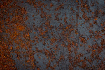 old rusty metal plate texture
