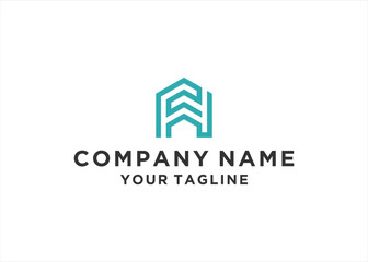 FH letter logo design vector illustration