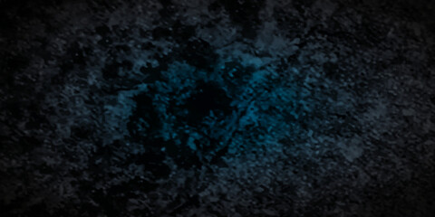 Blue grunge background . Dark blue stone wall grunge backdrop texture background. monochrome slate grunge concrete wall blue backdrop vintage marbled textured border background .