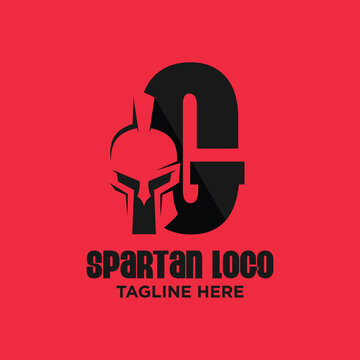Letter G Spartan Logo Design Template Inspiration, Vector Illustration.
