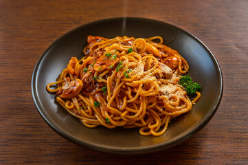 発芽玄米パスタ　ボロネーゼ