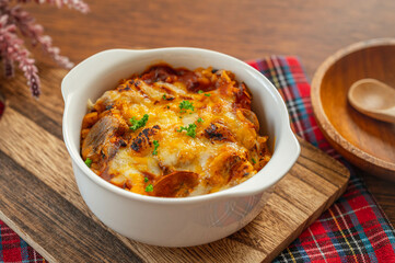 家庭料理　ミートドリア