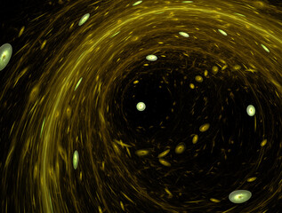 Imaginatory fractal abstract background Image