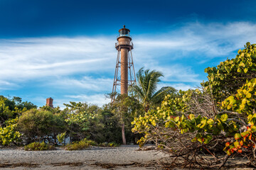 The Sanibel lighthouse on Sanibel island, Florida USA - 565298916