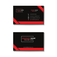 business card template