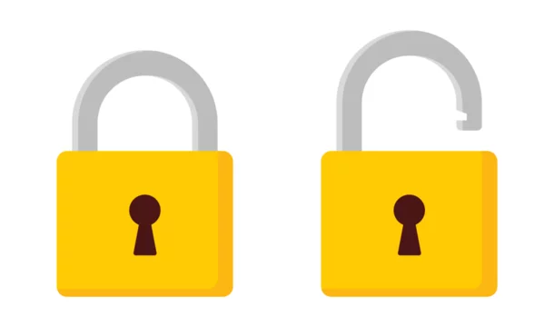 Premium Vector  Lock and key icon