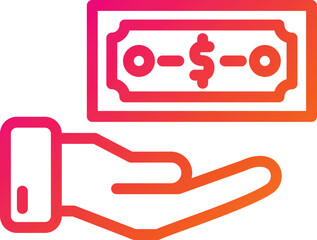 Bribe Vector Icon Design Illustration