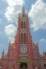 Fototapeta na wymiar Tan Dinh Church