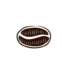 Coffee Beans Icon Vector