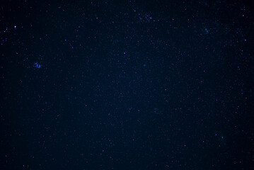 Night starry sky - background. Dark Sky