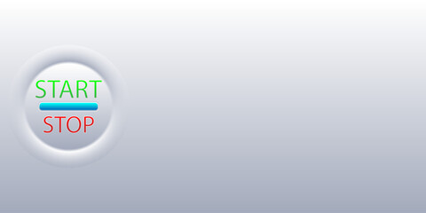 Button switch start and stop background