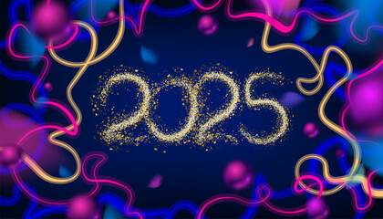 2025 new year poster