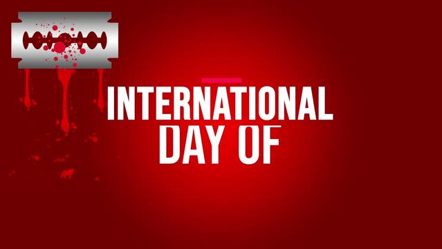 International Day of Zero Tolerance for Female Genital Mutilation for the Awareness of female genital mutilation.