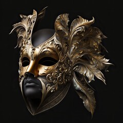 Generative ai venetian carnival mask