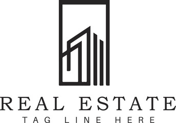 Modern Real Estate Logo Design Template
