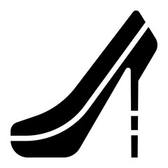 high heels glyph 