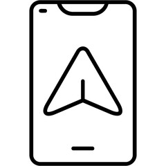Phone Navigator Icon
