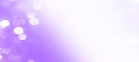 Purple white bokeh panorama Background for social posts, Ads, posters, banners and for various, desing workds