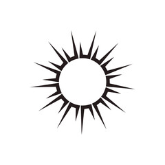 illustration of  sun flare 