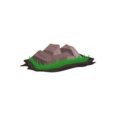 brown stone illustration