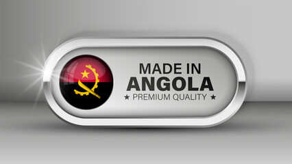 Made in Angola graphic and label.