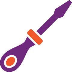 Screwdriver Vector Icon Design Illustration