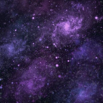 Star Universe Space background with nebula and shining stars. Colorful cosmos with stardust and milky way galaxy. Starry night sky backdrop, stardust in deep universe © gurlove