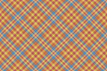 Vector pattern plaid. Seamless texture textile. Tartan background check fabric.