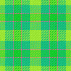 Fabric texture plaid. Tartan textile pattern. Seamless background check vector.