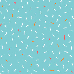 Seamless colorful hand drawn pattern. Hipster illustranion. Modern graphic design.