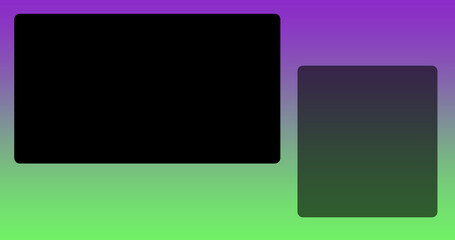 4k ULTRA HD Overlay Stream Layout Design Chat Intermission Screen with Vibrant Gradient Combinations (Dark Blue, Lilac Lavender, Mint Green, Golden Hour, and More)	