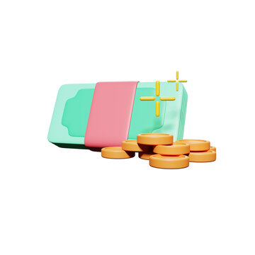 3D Money Icon
