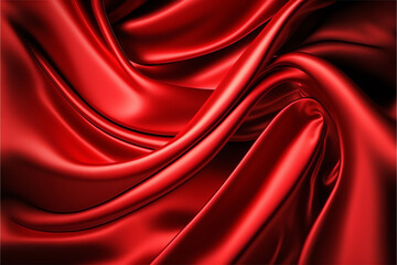 Silk Satin Background: A Beautiful Abstract Stock Photo of Soft Wavy Folds in the Fabric for Weddings, Anniversaries, Valentine's Day and Love