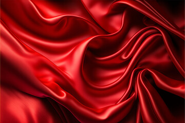 Silk Satin Background: A Beautiful Abstract Stock Photo of Soft Wavy Folds in the Fabric for Weddings, Anniversaries, Valentine's Day and Love